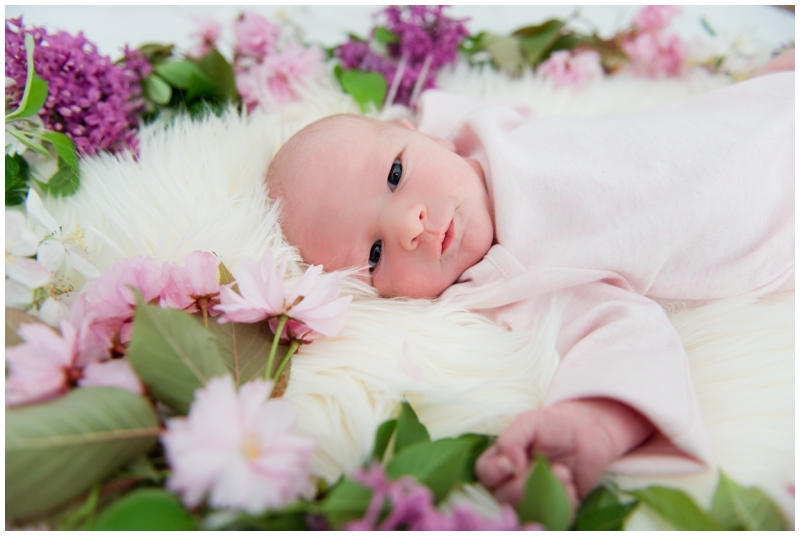 Adele Newborn Spring Portrait- (5)