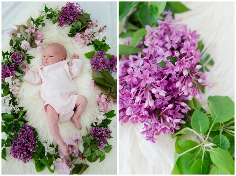 Adele Newborn Spring Portrait- (2)