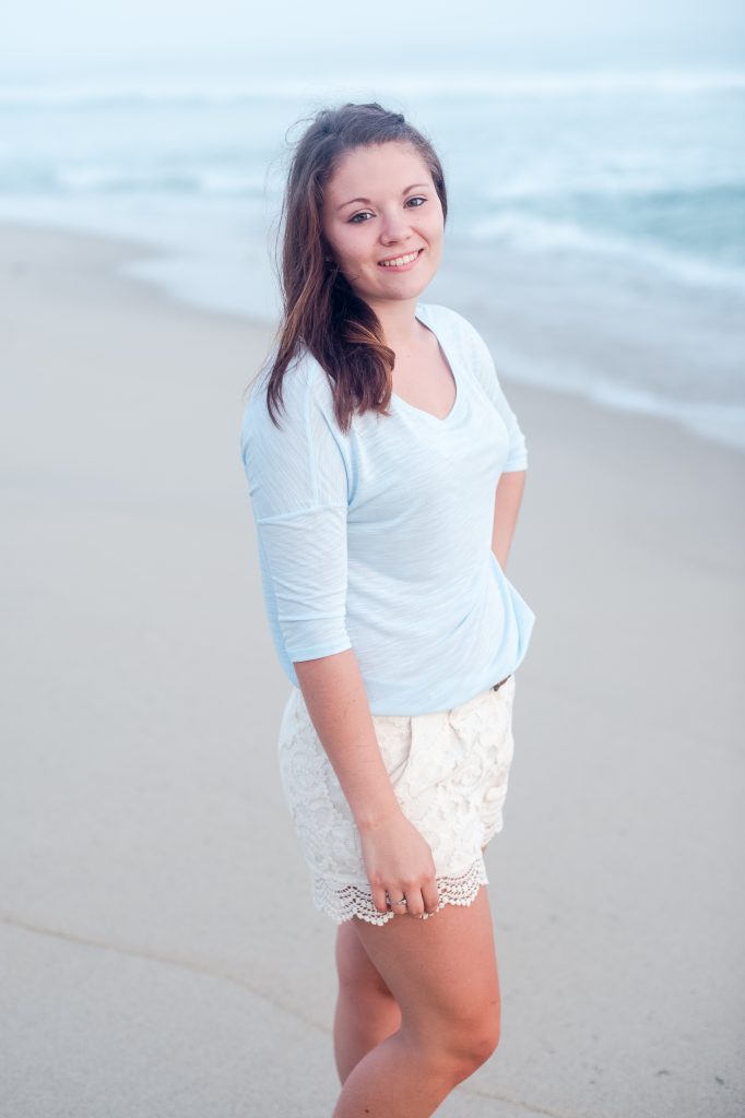 Nantucket senior portrait session