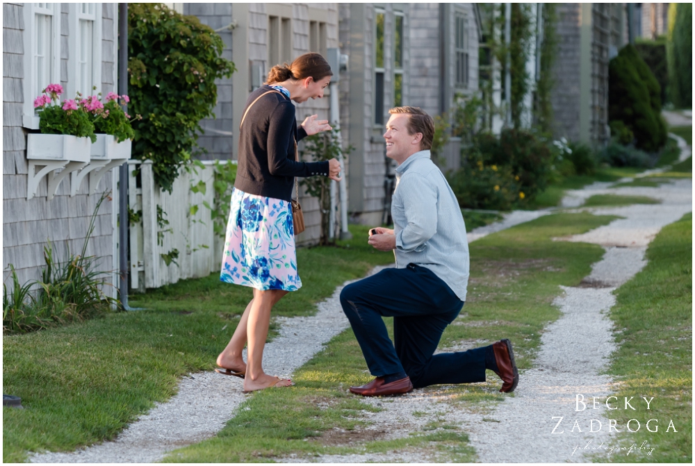 Nantucket wedding proposal Becky Zadroga Photography 4