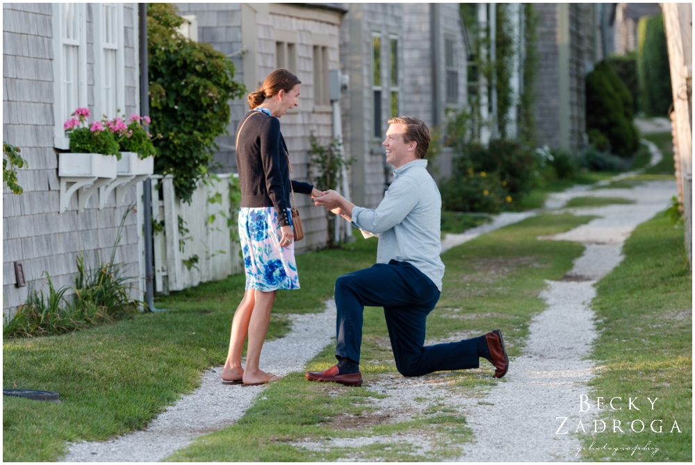 Nantucket wedding proposal Becky Zadroga Photography 7
