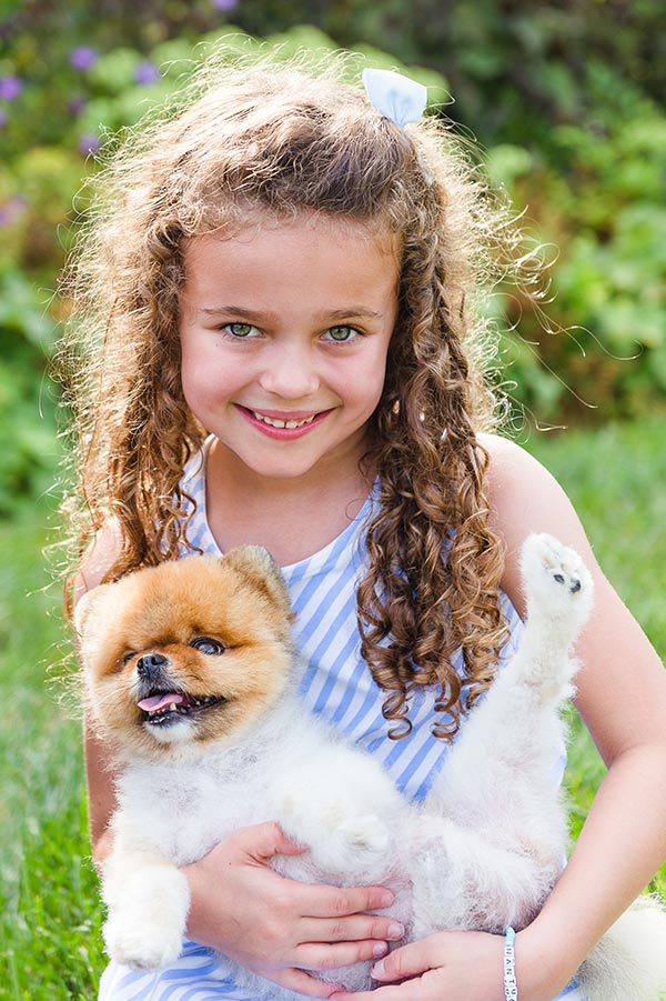 Smiling little girl by Nantucket Family Photographer